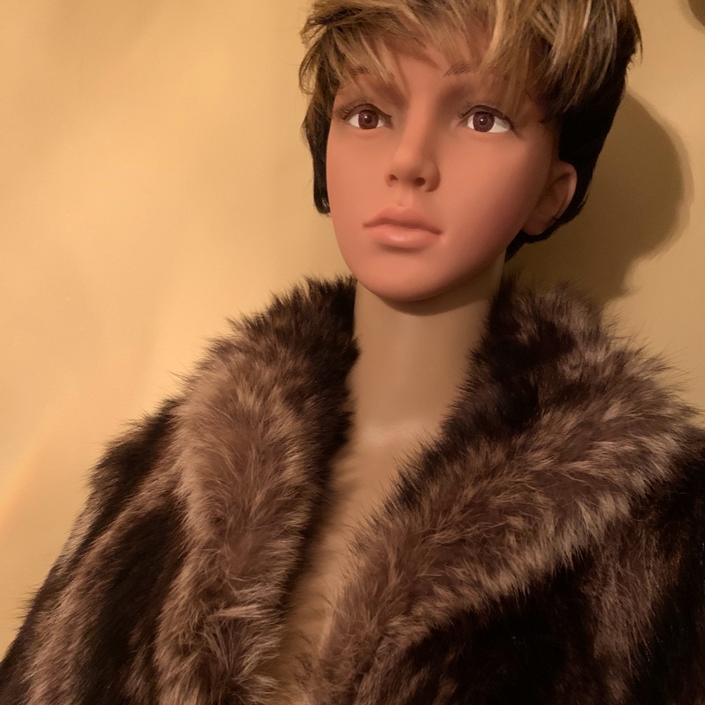 Genuine Raccoon Fur Jacket